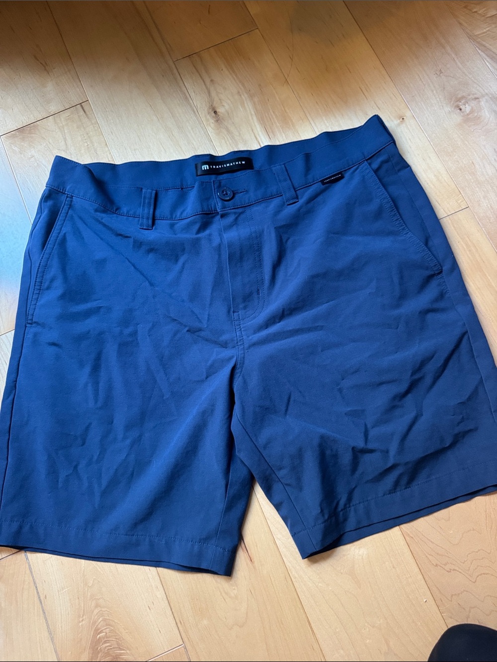 Travis Mathew Men's Dark Blue Golf Shorts